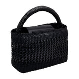 Almeria Large Tote Bag - Black & Black