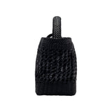 Almeria Large Tote Bag - Black & Black