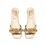 Catena 10MM Sandal - Gold & Antique Gold