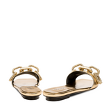 Catena 10MM Sandal - Gold & Antique Gold