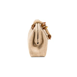 Petra Pouch Bag - Natural & Almond