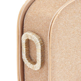 Catena One Glam Two Sided Clutch - Rose Gold & Gold/Silver