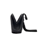 Alessa Tassel Pouch Bag - Black
