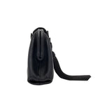 Alessa Tassel Pouch Bag - Black