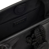 Alessa Tassel Pouch Bag - Black