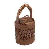 Almeria Large Bucket Bag - Camello