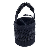 Almeria Large Bucket Bag - Black