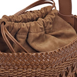 Almeria Large Bucket Bag - Camello