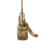 Almeria Mini Tote Bag - Sahara & Antique Gold