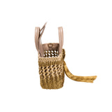 Almeria Mini Tote Bag - Nude & Antique Gold