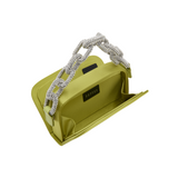 Catena Glam Two Sided Bag - Acid Green & Antique Silver