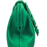 Alessa Pouch Clutch - Emerald
