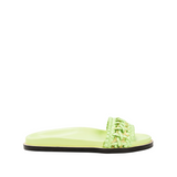 Almeria 10MM Comfort Slides - Avocado & Natural