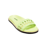 Almeria 10MM Comfort Slides - Avocado & Natural