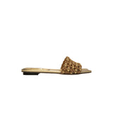 Aurnia 10MM Sandal - Gold & Latte/Gold