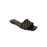 Aurnia 10MM Sandal - Black & Gold