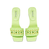 Almeria 50MM Sandal - Avocado & Natural