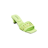 Almeria 50MM Sandal - Avocado & Natural