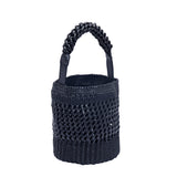 Almeria Large Bucket Bag - Black