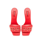 Almeria 70MM Sandal - Flamingo & Natural