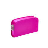 Catena One Glam Two Sided Clutch - Fucshia & Antique Silver