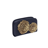 Lavinia Two Sided Clutch - Black & Gold