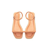 Rovena 10MM Removable Ankle Sandal - Peach & Peach