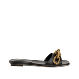 Catena 10MM Sandal - Black & Antique Gold